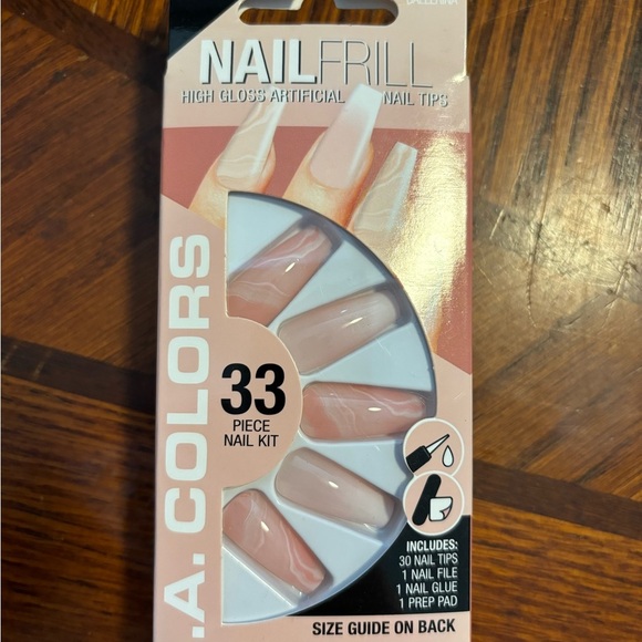 L.A. Colors Nail Frill Kit - Pink - Picture 1 of 1